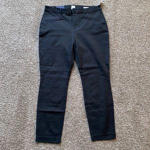Brand New Gap Black Curvy Skinny Ankle Pants - 12